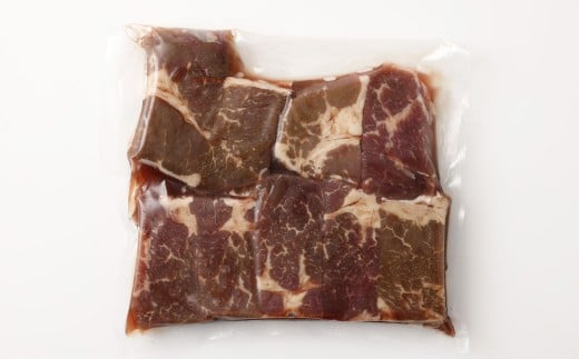 【訳あり】 厚切り牛ザブトン （肩ロース） ステーキ 約500g×1パック