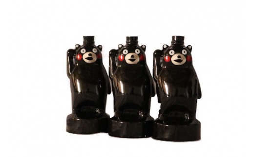 くまモン陶器焼酎 360ml 3本セット