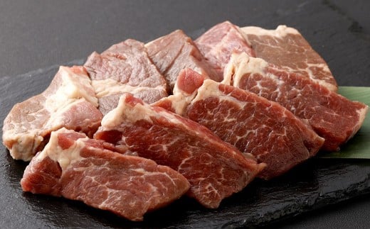 【訳あり】 厚切り牛ザブトン （肩ロース） ステーキ 約500g×1パック