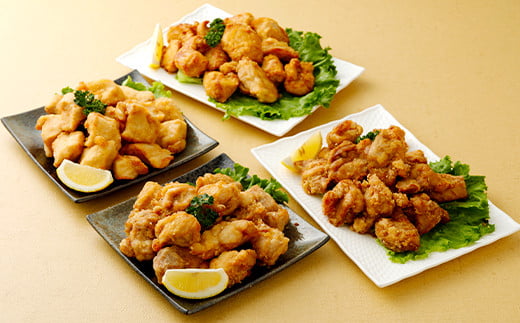 唐揚げ ゴールドセット 1.6kg (調理済) 塩 にんにく醤油味 国産