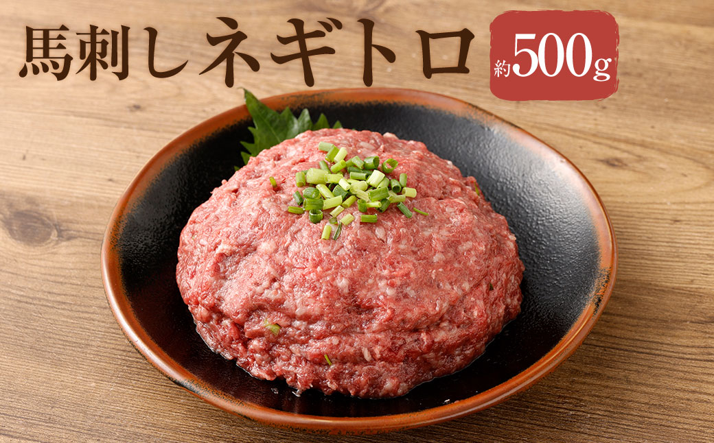 【 フジチク 】 馬刺し ネギトロ 約50g×10