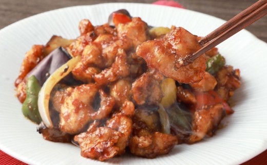 【訳あり】フライパンDE酢鶏（タレ付）  250g×8パック