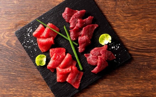 熊本特産馬刺し 赤身食べ比べセット