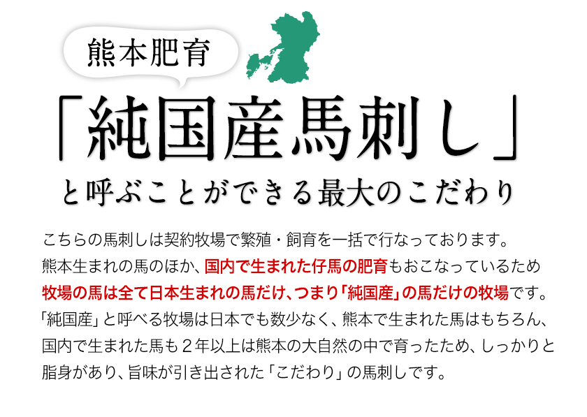 馬刺し 上赤身 ブロック 国産 熊本肥育 冷凍 生食用 たれ付き(10ml×3袋) 100g×3セット 肉 絶品 牛肉よりヘルシー 馬肉 平成27年28年 農林水産大臣賞受賞 熊本県山江村 《7-14日以内に出荷予定(土日祝除く)》 ---ym_fkgakm_wx_13500_300gt---