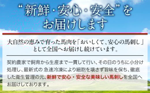 馬刺し 6種 セット 420g 醤油 タレ 付き 桜屋《60日以内に出荷予定(土日祝除く)》 熊本県 山江村 送料無料 肉 馬肉 馬さし 赤身 タテガミ ハツ サガリ フタエゴ ユッケ---sy_fskb6syu_60d_24_23000_420g---