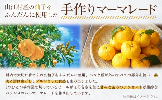 丸ごと 柚子 マーマレード 2本 245g 球磨川アーティザンズ《30日以内に出荷予定(土日祝除く)》熊本県 球磨郡 山江村 熊本県産 フルーツ ジャム ゆず 柑橘---sy_kaymrd_30d_24_12500_2p---st-p