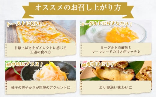 丸ごと 柚子 マーマレード 2本 245g 球磨川アーティザンズ《30日以内に出荷予定(土日祝除く)》熊本県 球磨郡 山江村 熊本県産 フルーツ ジャム ゆず 柑橘---sy_kaymrd_30d_24_12500_2p---st-p