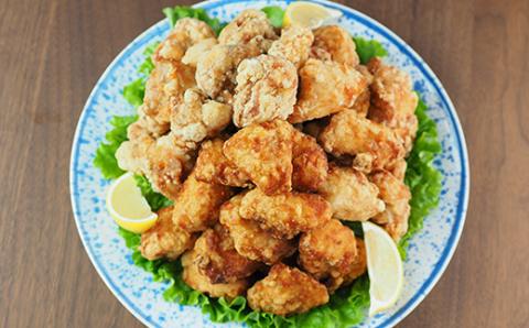 FKP9-163　唐揚げシルバーセット1.5kg　塩・にんにく醤油