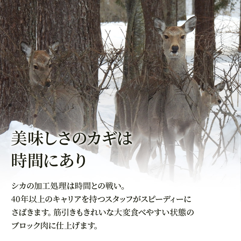 FKP9-450 シカチョップ （骨付き背ロース）3パック