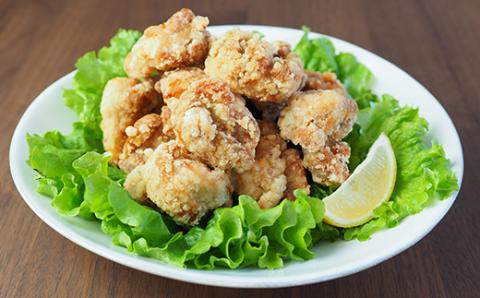 FKP9-164　唐揚げゴールドセット2kg　塩・にんにく醤油