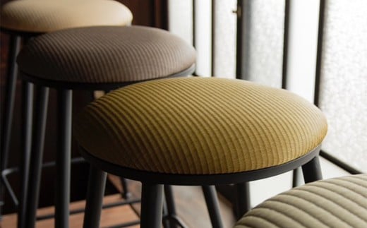 畳のアイアンスツール 選べる色 カラー 8色展開 樹脂製畳表 鉄 ウレタンチップクッション いす イス 椅子 チェア 家具 インテリア たたみ