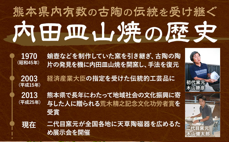陶器 内田皿山焼 お茶碗・お皿セット 子ども 食器有限会社 木山陶石鉱業所《30日以内に出荷予定(土日祝除く)》熊本県 苓北町 かわいい 動物柄 贈答可 窯元 西海岸 陶器市 陶磁器展 天草陶石 手仕事 天草 苓北 熊本 お祝い プレゼント 出産祝い---reihoku_kyt_1_2set---