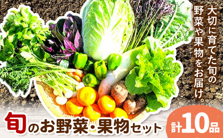 野菜 果物 詰め合わせ 自然栽培 福田果樹園 旬 セット 天草 苓北 熊本 送料無料《90日以内に出荷予定(土日祝除く)》熊本県 苓北町 ---t01r605---