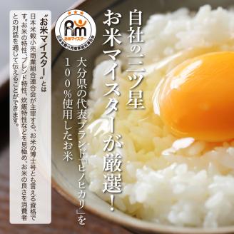 【便利なスタンドパック包装】大分ヒノヒカリ精米　合計10kg（2kg×5袋）