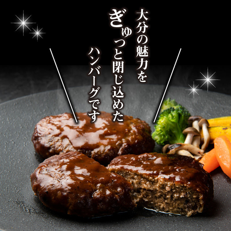 大分の恵みハンバーグ約1.6㎏（約160g×10個）