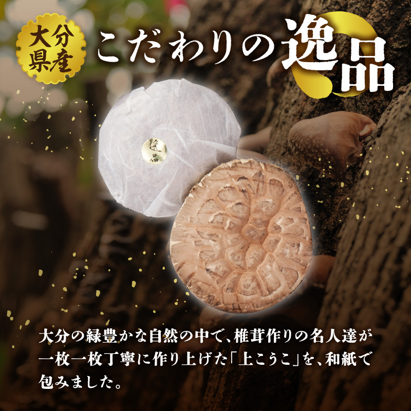 大分県産椎茸　香菇　逸品　IP-B