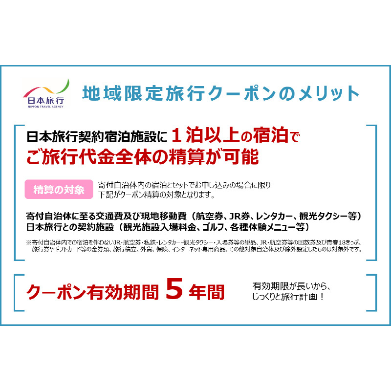 大分県大分市 日本旅行 地域限定旅行クーポン 【60,000円分】