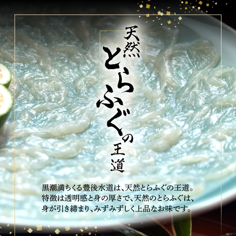 豊後水道【特天然】とらふぐコース ペアお食事券