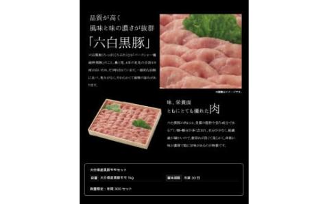 大分県産黒豚モモセット