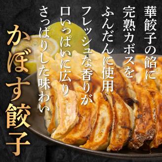 牛肉100％の餃子　華永の華々餃子×かぼす餃子　14個入り各1パック