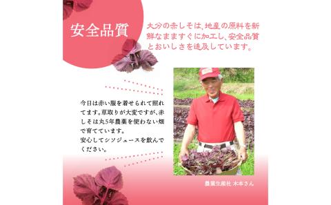 赤しそジュース　加糖タイプ　900ｍｌ×3本