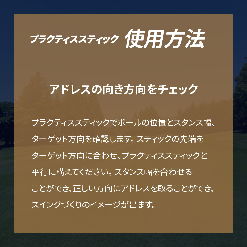 ゴルフ練習器具 Fire Express　AMBAY プラクティススティック