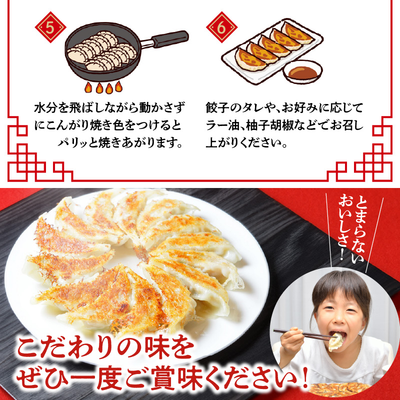 将軍ぎょうざ 80個 (20個×4箱)