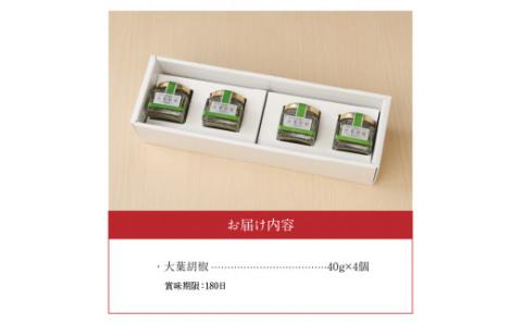 大葉胡椒 4個セット