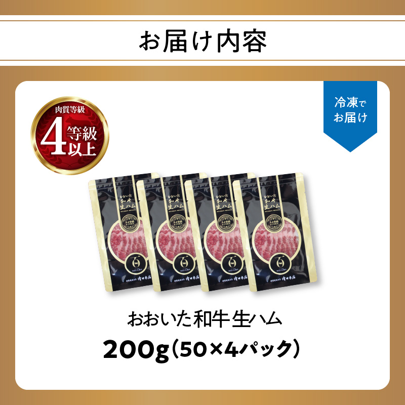 おおいた和牛　生ハム　200ｇ