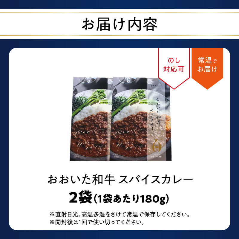 おおいた和牛 スパイスカレー 2袋