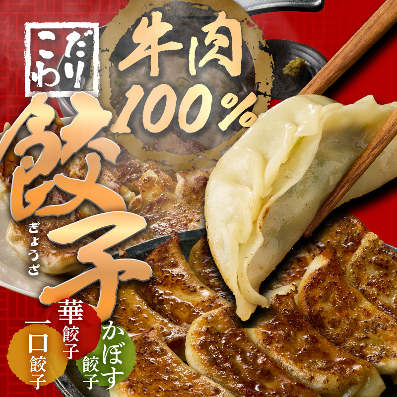 華永餃子セットA（華×1、一口×1、かぼす×1） 計54個
