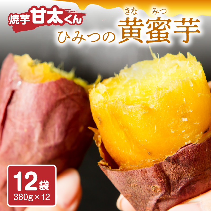 焼芋「甘太くん」ひみつの黄蜜芋　12袋