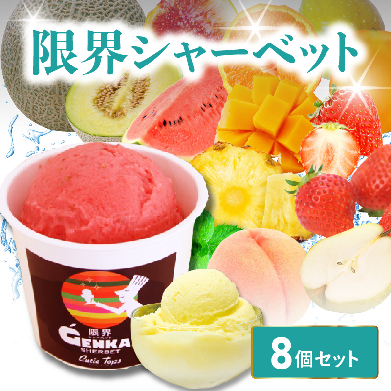 限界シャーベット　8個セット