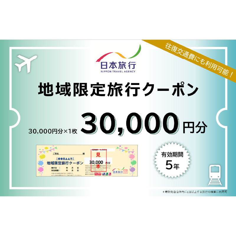 大分県大分市 日本旅行 地域限定旅行クーポン 【30,000円分】