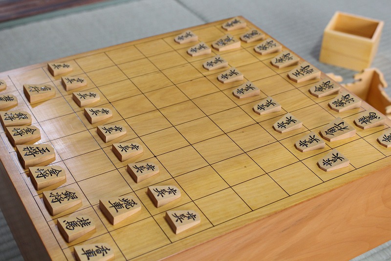 本榧将棋盤　足付