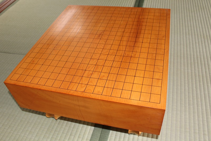 本榧碁盤　足付