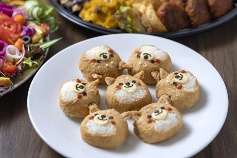 別府　湯あがり　わんちゃんいなり_B049-001