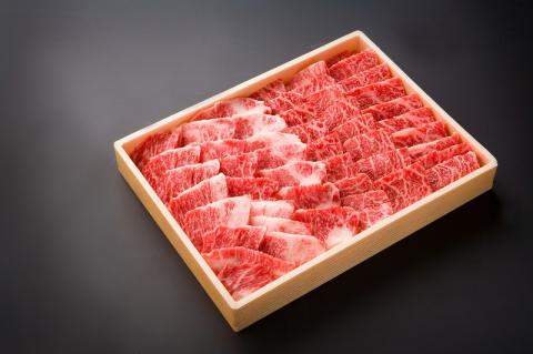 豊後牛もも・バラ焼肉用セット【もも肉・ばら肉 各約300ｇ】_B081-042