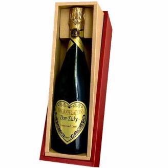 スパークリングワイン(ゴールド)DonDake～1本＆光るグラスBacada!ペアのセット