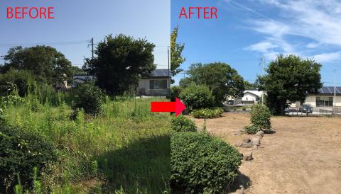 【別府市限定】　草刈りサービス　20㎡まで_ B156-001