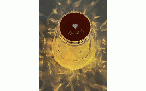 光るグラス1個(ギフトBOX付）