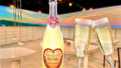 光るスパークリングワインDonDake～１本(ギフトBOX付)