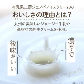 GENOVA Best8 アイスクリーム ＜130ml×8個セット＞