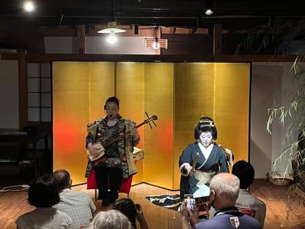 【両築別邸　4名様1泊2食付き】お座敷あそび体験　まどか塾_B143-001