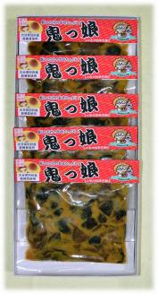 別府産乾しシイタケ 辛子漬け「鬼っ娘」詰め合わせ_B051-004