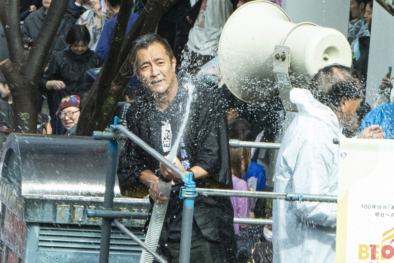 【期間限定】別府八湯温泉まつり「湯ぶっかけまつり」ぶっかけ隊参加(湯かけ体験)