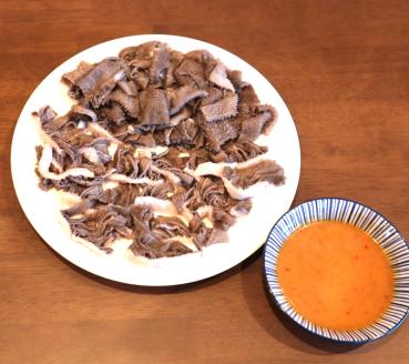 焼肉屋さんの新鮮三種盛セット