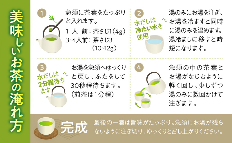 一番茶摘み緑茶ハレーすいせい1号(上煎茶)250g　2本セット