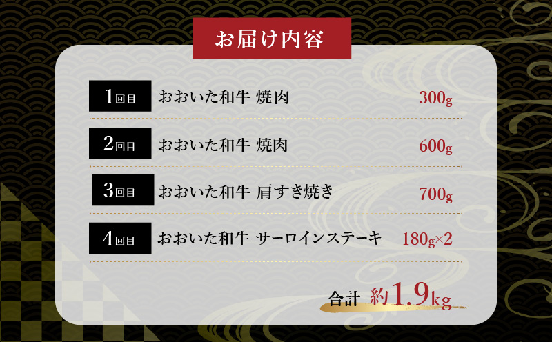 《定期便》おおいた和牛 定期便B