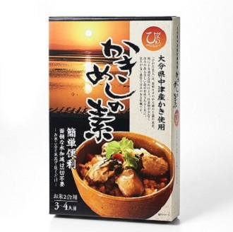 【年中出荷可能】ひがた美人かきめしの素 かき110g 調味液440g | かきめし 炊き込みごはん 炊き込み ご飯 の 素 かき カキ 牡蠣 海鮮 貝 大分県 中津市